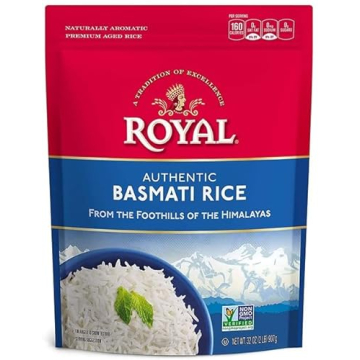 Royal Authentic Long Grain Basmati Rice 4lbs