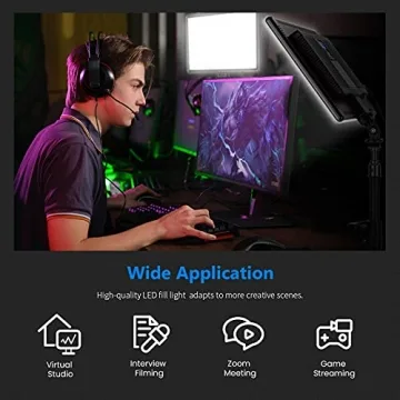 Neewer 13" LED Video Light Kit for YouTube & Photography