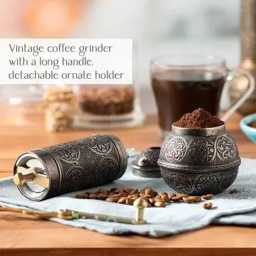 Turkish Style Adjustable Coffee Grinder - Manual Mill