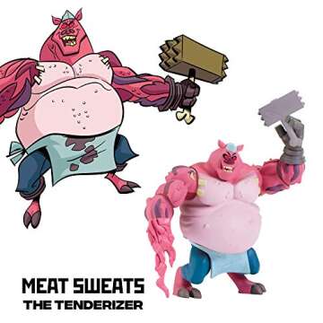 Meat Sweats TMNT Action Figure with Accessories