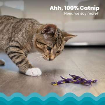 Catstages Nighttime Catnip Rolls Cat Toys - 3 Pack