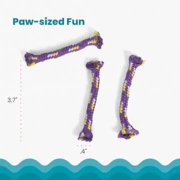 Catstages Nighttime Catnip Rolls Cat Toys - 3 Pack