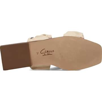 Circus NY by Sam Edelman Women's Iggy Slide Sandal Ivory 11 M