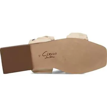 Circus NY by Sam Edelman Women's Iggy Slide Sandal Ivory 11 M