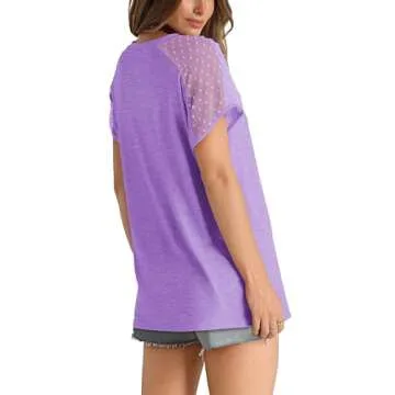 Shop WIHOLL Trendy V Neck T-Shirts for Women Online