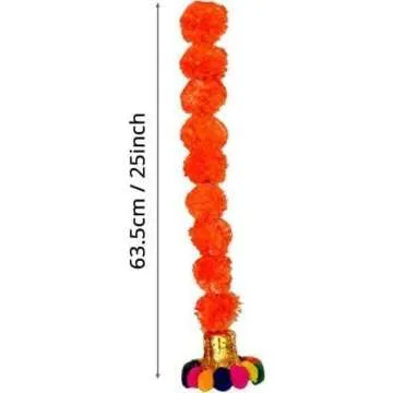 TIED RIBBONS Wall Hanging Toran Latkan Home Decorations for Front Door Entrance Window - Hanging Ornaments Home Decoration Accessories (Set of 4) Diwali Decorations for Home