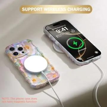 Stylish sheheme Case for iPhone 16 Pro with Screen Protector