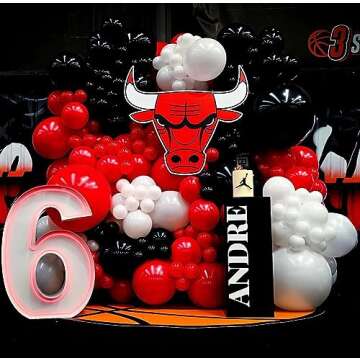 KALOR Red Balloons,100 Pcs 5 Inch Mini Matte Latex Balloons for Balloon Garland Arch, Birthday Decoration, Wedding Party, Baby Shower Decorations