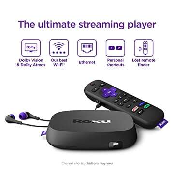Roku Ultra 2020 Renewed 4K Streaming Media Player