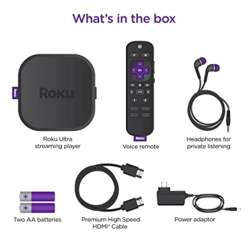 Roku Ultra 2020 Renewed 4K Streaming Media Player