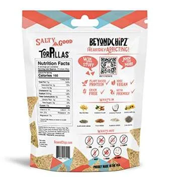 BeyondChipz Low Carb Tortilla Chips for Guilt-Free Snacking