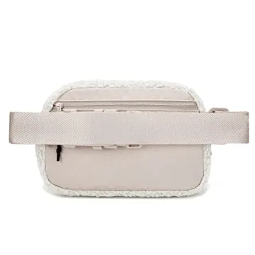 FODOKO Fleece Belt Bag - Stylish Crossbody Fanny Pack for Women