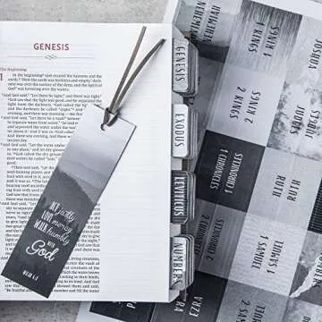 DiverseBee Laminated Bible Tabs for Easy Bible Study