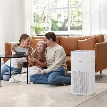 LEVOIT Core 600S-P Air Purifier with Smart Control for Large Rooms