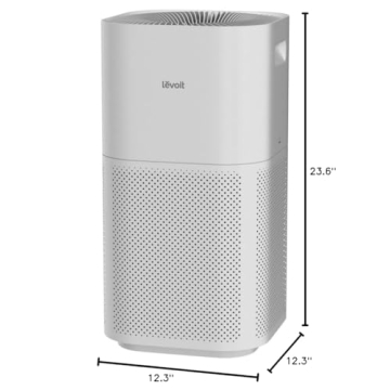 LEVOIT Core 600S-P Air Purifier with Smart Control for Large Rooms