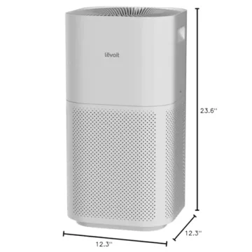 LEVOIT Core 600S-P Air Purifier with Smart Control for Large Rooms