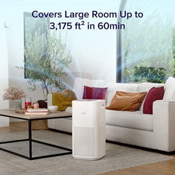 LEVOIT Core 600S-P Air Purifier with Smart Control for Large Rooms