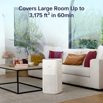 LEVOIT Core 600S-P Air Purifier with Smart Control for Large Rooms