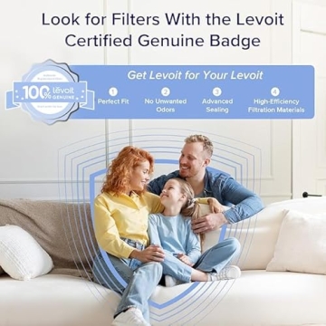 LEVOIT Core 600S-P Air Purifier with Smart Control for Large Rooms