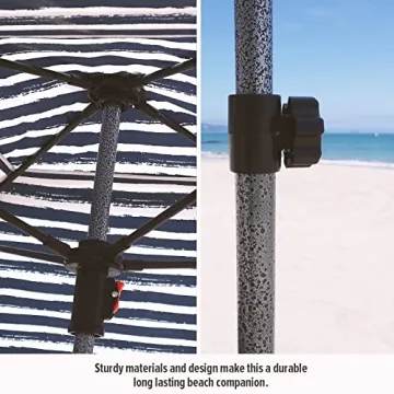 Qipi Beach Cabana Portable Canopy for Ultimate Sun Shade