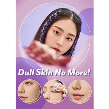 I'M MEME Purple Cotton Tone Control Pact - Korean Pressed Powder