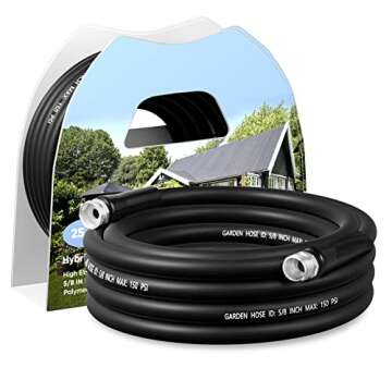 Famyards 25FT Garden Hose - Lead-Free & No Kink