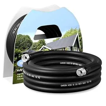 Famyards 25FT Garden Hose - Lead-Free & No Kink