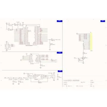 DIYmall 2.8'' ESP32 Module ESP32-2432S028R WIFI+BT Dual-core 240X320 Smart Display Screen LCD TFT Module ILI9341 Driver for Arduino IoT