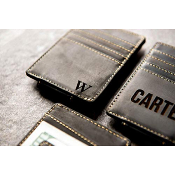 Personalized Leather Magnetic Money Clip – The Sanibel