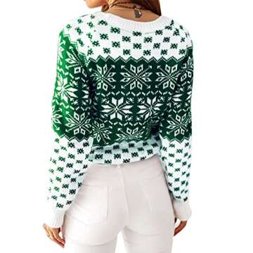 Cozy EXLURA Ugly Christmas Sweater for Festive Fun