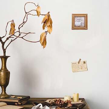 SIKOO Picture Frames 3x3 Square Vintage Frame Antique Picture Frames Wallet Size Picture Frames Set Tiny Ornate Frames Antique Gallery Wall Art,Tabletop and Wall Mount,Bronze Gold