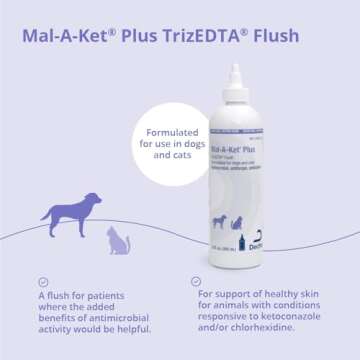 Mal-A-Ket Plus TrizEDTA Flush for Dogs and Cats - 12 oz