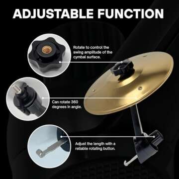 Car Crash Cymbal - Fun Gift for Music Lovers and Drivers