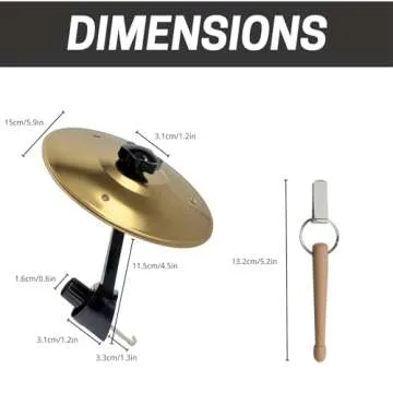Car Crash Cymbal - Fun Gift for Music Lovers and Drivers