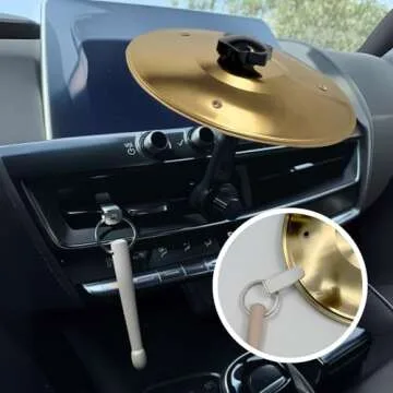 Car Crash Cymbal - Fun Gift for Music Lovers and Drivers