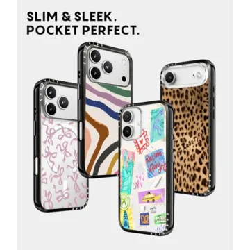 High-Quality Compact iPhone 17 Pro Max Case - Zebra-Brown