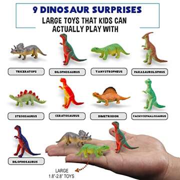 Fun Bath Bombs for Kids with Surprise Dinosaur Puzzle