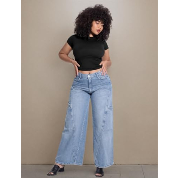 PUMIEY Women's Y2K Crop Tops Soft Stylish Summer Ready