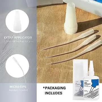 CYAPRO Professional Grade CA Super Glue, Fast Curing Adhesive 4 oz, Low Viscosity, Thin Cyanoacrylat...