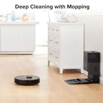 roborock Microfiber Mop Cloth 2 Packs Compatible with E Series, S5, S5 Max, S6, S6 Pure, S6 MaxV, Q5, Q5 Pro, Q5 Pro+, Q7, Q7Max, Q8Max and Q8Max+ Robot Vacuum Cleaner, Replacement Accessories