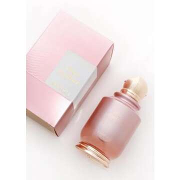 KHADLAJ PERFUMES Rose Couture Eau de Parfum Spray for Women, 3.4 Ounce