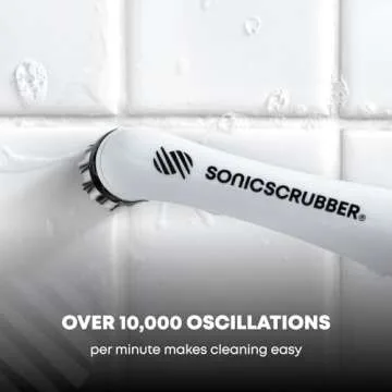 SonicScrubber Household Cleaning Brush for Home & Kitchen