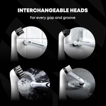 SonicScrubber Household Cleaning Brush for Home & Kitchen