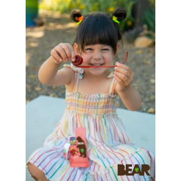 BEAR Real Fruit Snack Rolls - Healthy & Fun Snack for All Ages