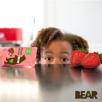 BEAR Real Fruit Snack Rolls - Healthy & Fun Snack for All Ages