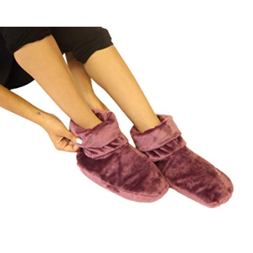 Mars Wellness Heated Booties - Comforting Herbal Therapy Slippers