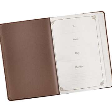 The Lord's Prayer Faux Leather Prayer Journal - Matthew 6: 9-13