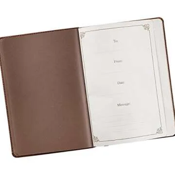 The Lord's Prayer Faux Leather Prayer Journal - Matthew 6: 9-13