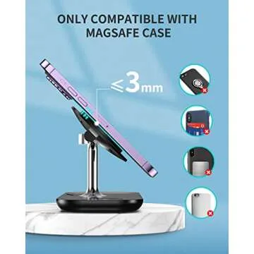 Buy MAKAQI 3 in 1 Wireless Charger, Fast Charging for All Apple Devices