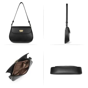 CLUCI Vegan Leather Shoulder Bag Stylish Eco-Friendly Purse